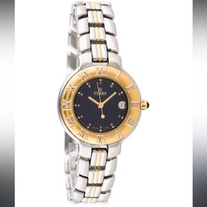 SALE! Fendi Two Tone Stainless Steel watch